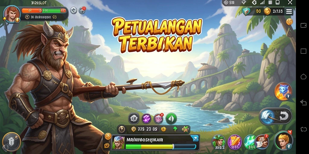 Screenshot menampilkan gameplay menarik dari 3126SLOT di dunia terbuka.