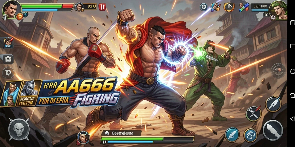 Gameplay seru di AA666 dengan pertarungan yang mendebarkan.