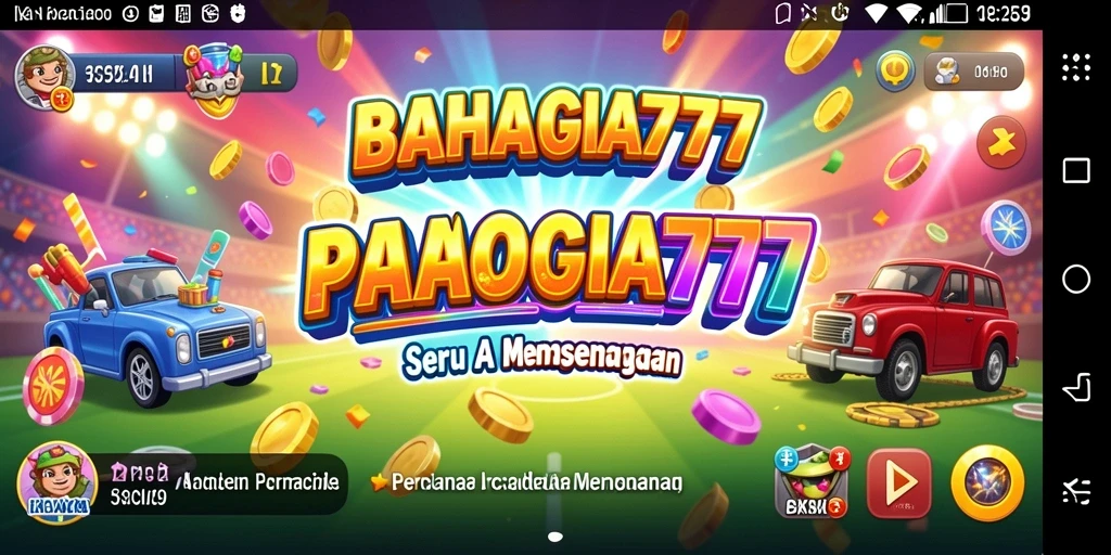 Tampilan gameplay seru dari BAHAGIA777 yang penuh warna.