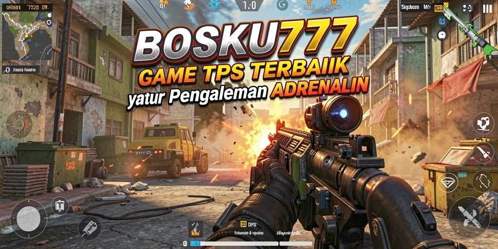 Tampilan gameplay dari BOSKU777 yang menegangkan dan seru.