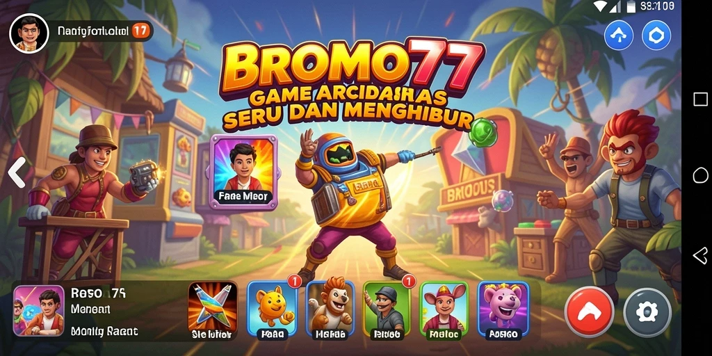 Tangkapan layar gameplay menarik BROMO77 yang penuh tantangan.