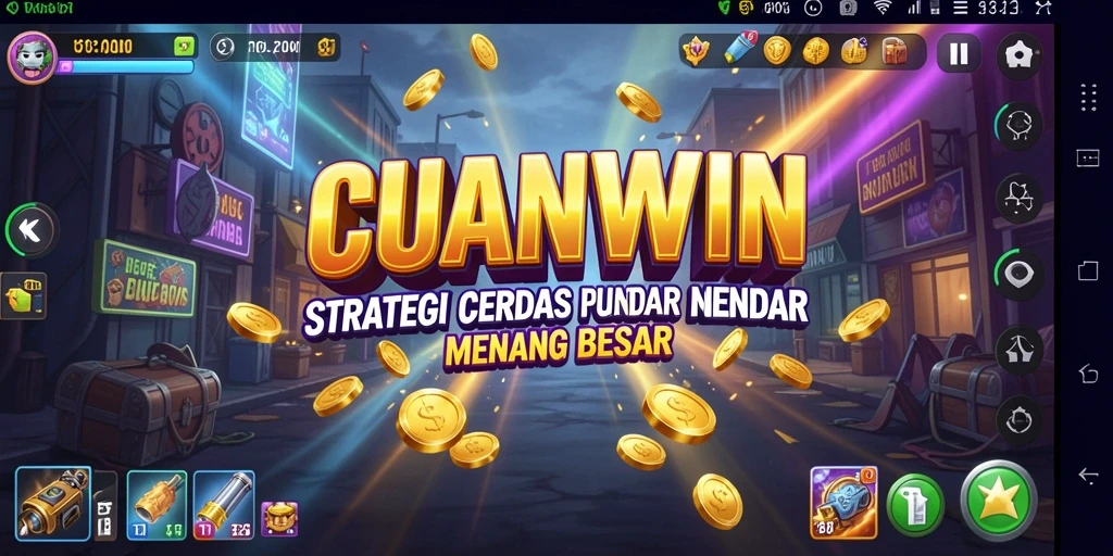 Tampilan gameplay CUANWIN dengan strategi mendebarkan.