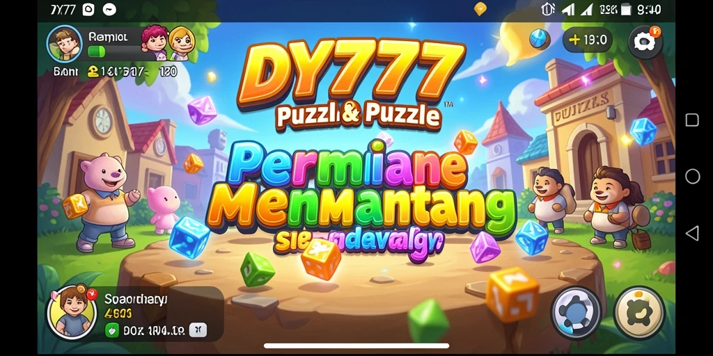 Tampilan gameplay DY777 yang menantang dan interaktif.