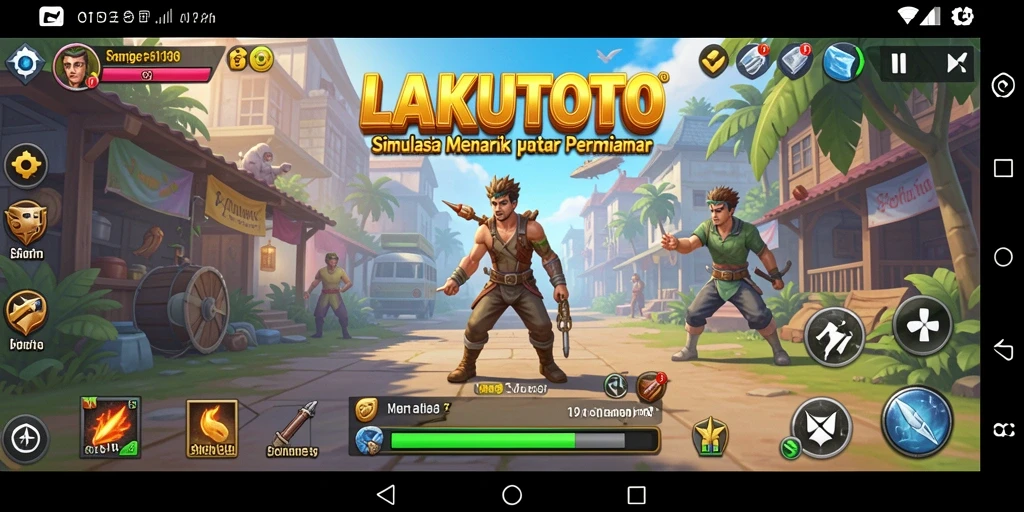 Tampilan gameplay seru dan interaktif dari LAKUTOTO.