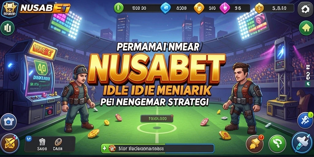 Tampilan permainan <strong>NUSABET</strong> yang memukau dan gameplay Idle yang menarik.