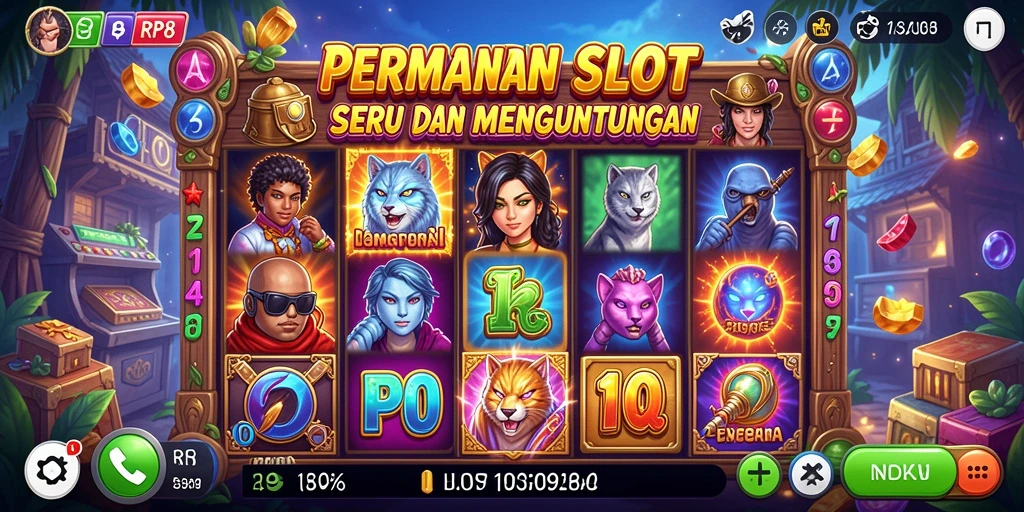 Gameplay menarik dari RP8 dalam pengalaman slot yang seru.