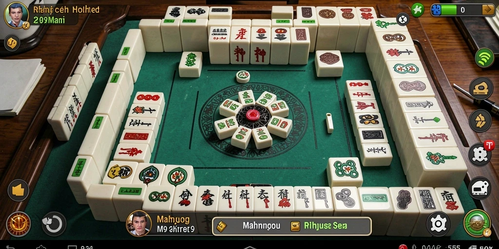 Tampilan gameplay menarik dari game Mahjong RR89.