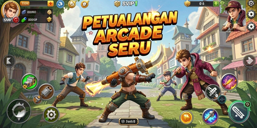 Tampilan gameplay seru SVIP1 penuh tantangan dan kesenangan.
