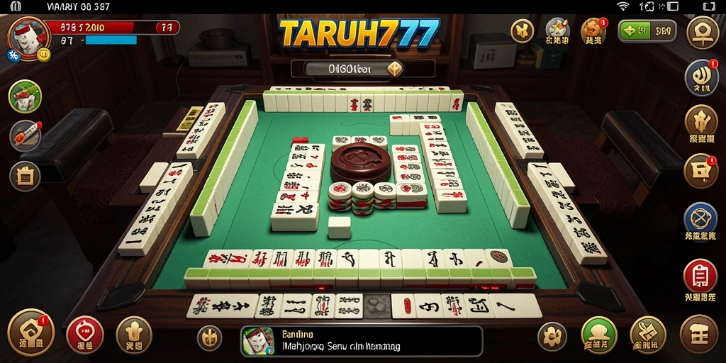 Tampilan menarik gameplay Mahjong di TARUH777.
