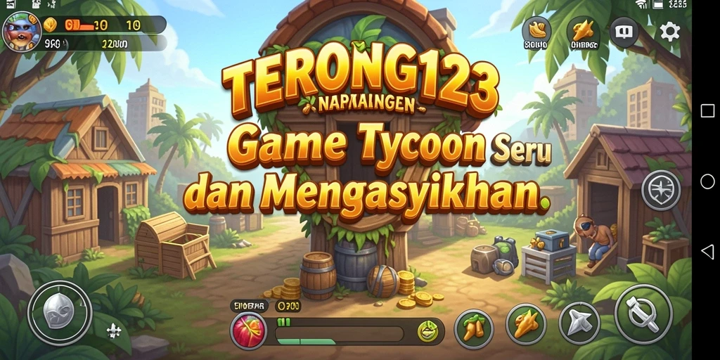 Screenshot utama gameplay Tycoon yang menarik di TERONG123.