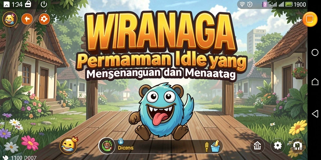 Gameplay WIRANAGA yang menarik dan menghibur dalam genre Idle.
