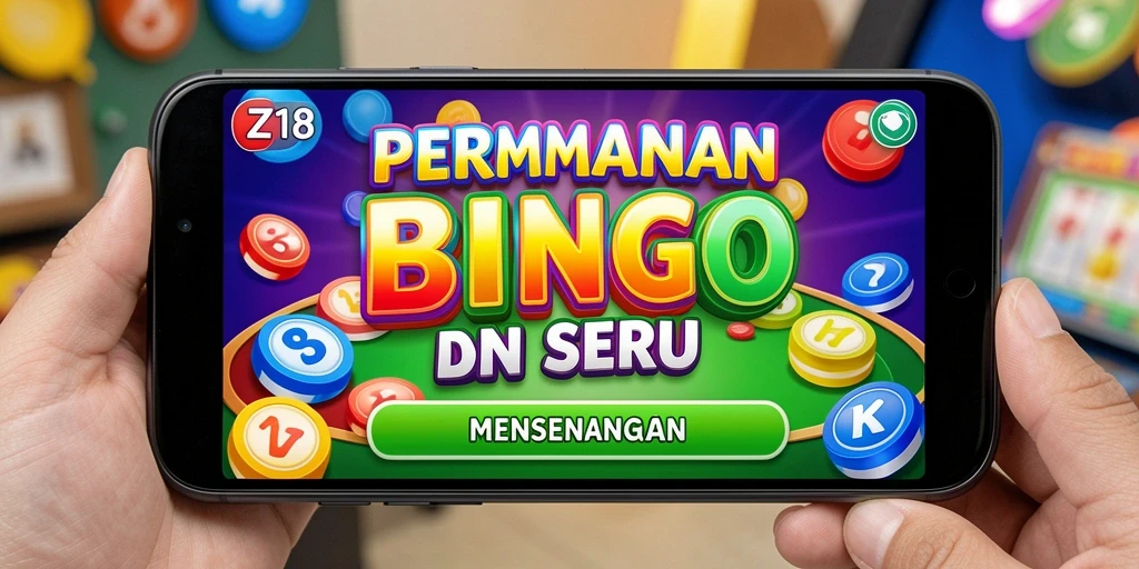 Tampilan seru gameplay Bingo Z18 yang menarik.